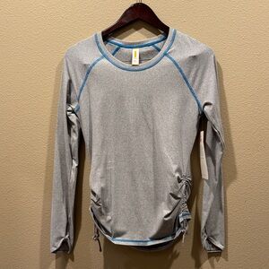 Lucy Blue and White Striped Top